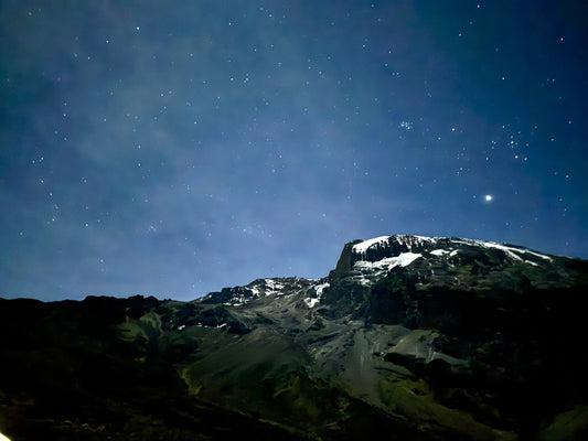 Starlit Cliff - Drone Vision Photography